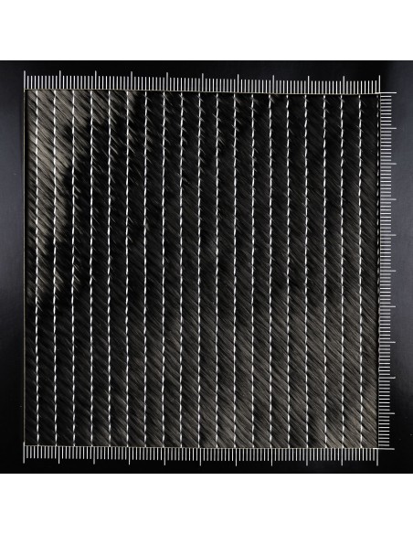 Uhlíková tkanina biaxiální 600 g/m2, š. 1270 mm 12 K - +/- 45