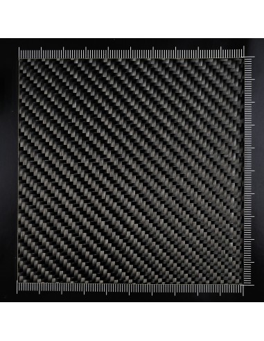 Uhlíková tkanina KC 245g/m2, kepr, š. 125 cm