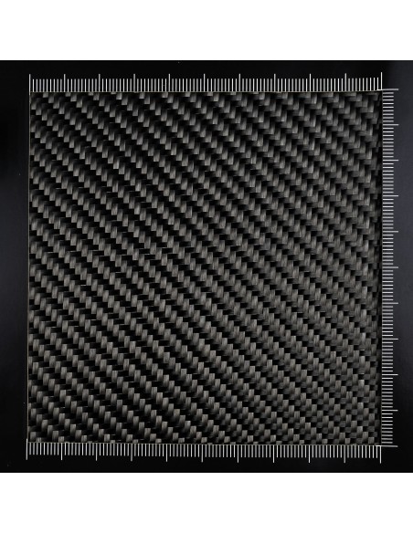 Uhlíková tkanina KC 245g/m2, kepr, š. 125 cm