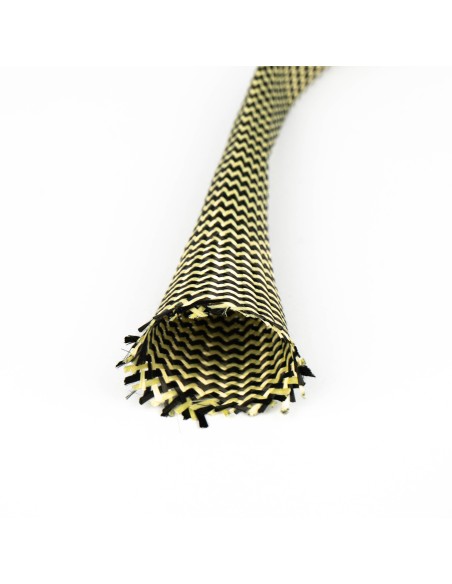 Aramid-uhlíková punčocha průměr 32 mm, 032.844026-ACT2 (2819)- 28,54 g/bm